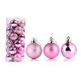 thumbnail image 1 of 24Pcs Christmas Ball Delicate Reusable High Gloss  Tree Decor Ball Pendant Home Decor, 1 of 9