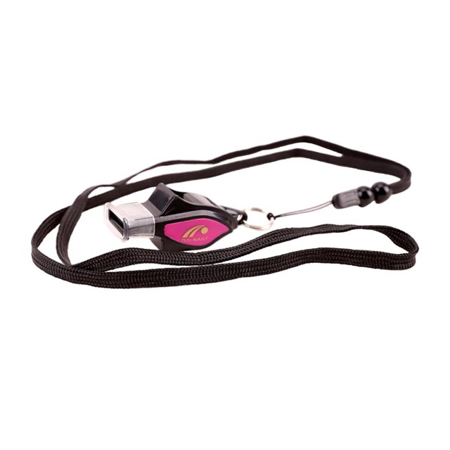 Almencla Plastic Sports s with Lanyard Loud Crisp Sound for Referees Basketball Training Pink 1