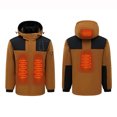 thumbnail image 1 of NARABB USB Intelligent Constant Temperature Heated Windproof Plus Size Coat For Men And Women Winter 4 Heated Jacket Coat, 1 of 4