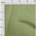 thumbnail image 2 of oneOone Polyester Spandex Light Green Fabric Geometric Craft Projects Decor Fabric Printed By The Yard 56 Inch Wide, 2 of 4
