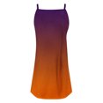 thumbnail image 5 of LOVZFMLL Robes Femmes Décontractées à Enfiler Imprimées Sans Manches à Volants à Lacets Épaules Dénudées, 5 of 5