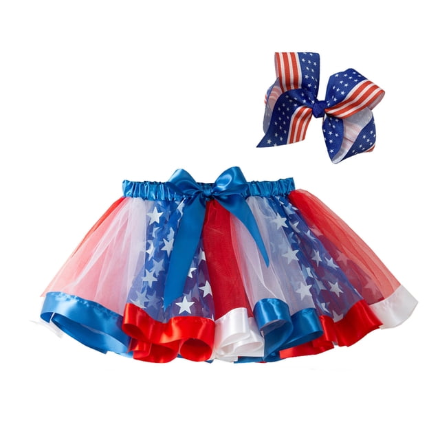 Yuyuzo Jupe Superposée Jupes Mini en Tulle pour Filles Robe de Danse Princesse Robes Colorées à Volants avec Bandeau à Nœud