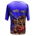 thumbnail image 4 of Babysbule Liquidation Hauts pour Femmes Grande Taille Femmes Manches Courtes Imprimé Col en V Hauts Tee T-Shirt Blouse, 4 of 5
