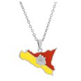 thumbnail image 4 of Transemion Idée-Cadeau Collier Pendentif Unique Convenant à Tous les Âges Déclaration Dorée Couleur Acier Ensemble de 5, 4 of 6