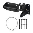 thumbnail image 1 of Door Latch Heavy Duty Gate Latch Kit for Outdoor Garden Pool Metal Gates Fence, 1 of 8