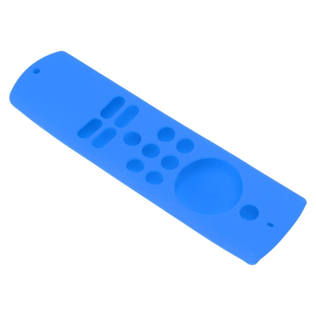 Housse de Télécommande, Housse de Protection Lavable et Douce pour la Peau avec Lanière pour TV Bleu