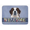thumbnail image 1 of Carolines Treasures BB1432RUG Saint Bernard Welcome Machine Washable Memory Foam Mat, 1 of 4