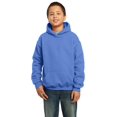 thumbnail image 1 of Gildan Boys Long Sleeve Front Pouch Pocket Hooded Sweatshirt. 18500B, 1 of 3