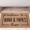 thumbnail image 1 of Hbdhejl Grandkids Welcome Doormat Entrance Front Door Mat For Home Bedroom Decor Non Slip Rug Decorative Accessories 24×16 Inches, 1 of 9