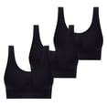 thumbnail image 1 of Birdeem 3 Pcs Soutien-Gorge Confortable Sans Armature Respirant pour Femmes, 1 of 12