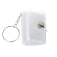 thumbnail image 1 of 5pc 1 Inch Mini Photo Album, 1 Inch Photo Storage With Keychain Picture Photo Card Holder Storage Book Wedding Anniversary Birthday Valentines Day Gift, 1 of 7