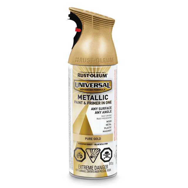 Rust-Oleum Universal All-Surface Pure Gold Metallic Spray Paint
