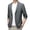 Gris, variante sur Gaexia Veste de Complet d'Été Légère pour Homme Coupe Ajustée Décontractée Extensible Manteau Sport pour le Printemps et l'Été Confortable Tenue Stylée