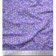 thumbnail image 1 of Soimoi Rayon Crepe Fabric Flower Artistic Print Fabric by Yard 46 Inch Wide, 1 of 3