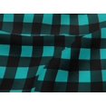 thumbnail image 4 of oneOone Viscose Jersey Fabric Gingham Check Printed Fabric 1 Yard 60 Inch Wide, 4 of 5
