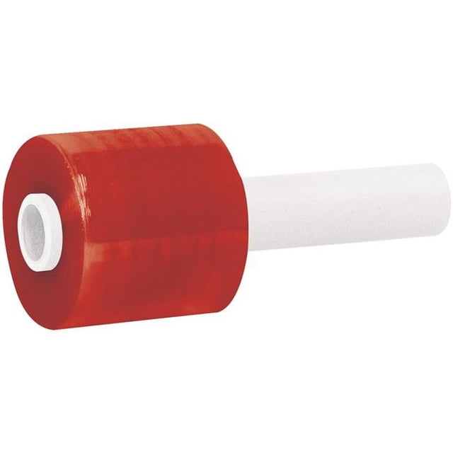 Box Partners TNBEC303RED 3 Po x 1000 Pi 80 Gauge Extended Core Bundling Film, Red