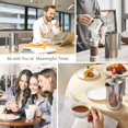thumbnail image 4 of 1L Stainless Steel French Press Coffee Maker, French Press with Triple Filters, French Press with Keep Warm Function and Steel Plunger, 4 of 5
