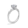 thumbnail image 4 of 1.15 Carat Excellent Round Cut Real Diamond New Design Solitaire Ring for Wedding Solid 18K White Gold Size 11, 4 of 8