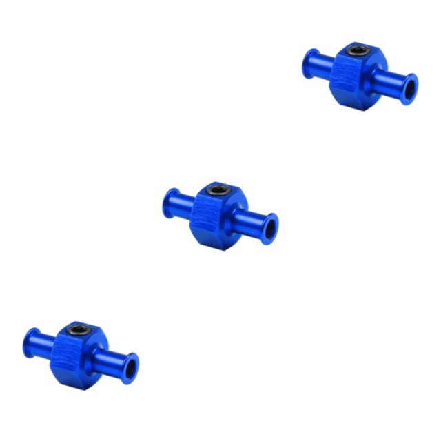 maskred Nitrous Pressure Gauge Adapter High Durability For Easy And Effective Simple blue 3Set
