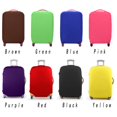thumbnail image 2 of Housses de Valise Protectrices, Housse de Protection pour Bagage de Voyage, Housse Extensible Anti-Poussière pour Accessoires de Voyage, Fournitures de Bagages, Vert P, 2 of 6
