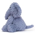 thumbnail image 2 of Jellycat Fuddlewuddle Elephant Stuffed Animal, Medium 9 inches - Elephant Plush Toy - Classic Children's Gift, 2 of 6