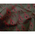 thumbnail image 4 of oneOone Silk Tabby Fabric Argyle Style Ikat Print Sewing Fabric BTY 42 Inch Wide, 4 of 4