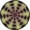 thumbnail image 1 of Ahgly Company Tapis d'Intérieur Lavables à la Machine, Carrés Transitionnels, Brun Cuivre, Carrés de 3', 1 of 7