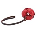 thumbnail image 4 of Dog Training Ball, Release Energy and Reduce Anxiety Leather Dog Ball Lightweight and Easy to Carry Dog Training Ball on Rope for Training and Entertainment, 4 of 7