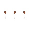thumbnail image 2 of Transemion 1/2/3/5 Effective And Portable Fly Swatter For Outdoor Activities Iron Wire Is Sturdy And Durable brown 3PCS, 2 of 6