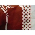thumbnail image 5 of oneOone Coton Soie Tissu Rouge Tropical Matériel de Couture Tissu Imprimé au Mètre 42 Pouces de Large, 5 of 5