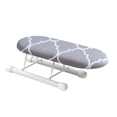 thumbnail image 2 of veasfak Small Tabletop Ironing Board Ironing Cuffs Neckline Foldable Legs for Apartments Gray, 2 of 7