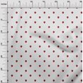 thumbnail image 3 of oneOone Tissu en Mousseline de Viscose Motif Fraise Fruit Tissu de Couture BTY 42 Pouces de Large, 3 of 4