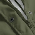thumbnail image 5 of NARABB Women Casaul Solid Jackets Outdoor Plus Size Drawstring Zipper Hooded Raincoat Windproof Tops Coat With Pocket, 5 of 5