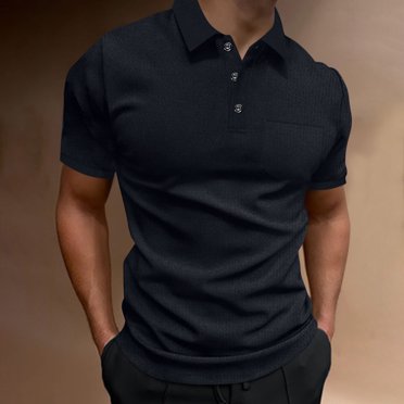 Weiqiqre Tshirts Shirts for Men Fashion Mens Short Sleeve Stretch Casual Golf Shirts for Men