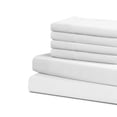 thumbnail image 3 of Swift Home Luxury 4-Piece Sheet Set with Extra Pillow Case, Twin, White, 3 of 3
