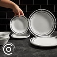 thumbnail image 2 of Corelle Brasserie 12-Piece Glass Dinnerware Set (Service for 4), 2 of 4