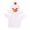 Oie Blanche, variante sur Marionnettes à Main Animaux Marionnette à Doigt Jeu de Rôle Peluche Marionnettes à Doigt Jouet pour Filles Hérisson