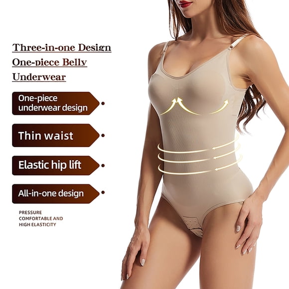 zanvin Body Shaper for Women Tummy Control, Summer Women's Abdomen Closing Open Shift Hip Lifting Sling Underwear One-Piece Body Shaping Clothes Shapewear