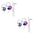 thumbnail image 1 of QualitChoice AK6 PLUS Écouteurs Filaires Oreillette à Réduction de Bruit Casque avec Embouts Colorés avec Micro 2 Ensembles, 1 of 6