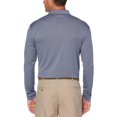 thumbnail image 2 of Ben Hogan Performance Men's Solid Lightweight Long Sleeve Polo Shirt, 2 of 2