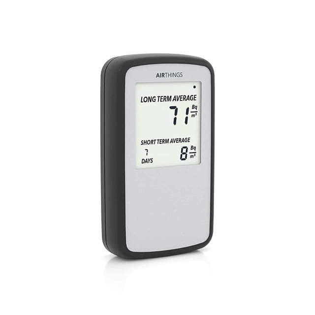 AIRTHINGS Corentium Home , Détecteur de Gaz Radon, Version Canadienne en Bq/m