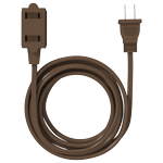 Hyper Tough 6ft Intérieur 3-Outlet Cord noir