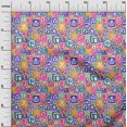 thumbnail image 3 of oneOone Velvet Dark Beige Fabric Kids Alphabet Sewing Craft Projects Fabric Prints By Yard 58 Inch Wide, 3 of 4