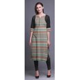 thumbnail image 2 of Bimba Kurti Droit en Coton pour Femmes Robe Longue Kurti Imprimée Indienne-Large, 2 of 6