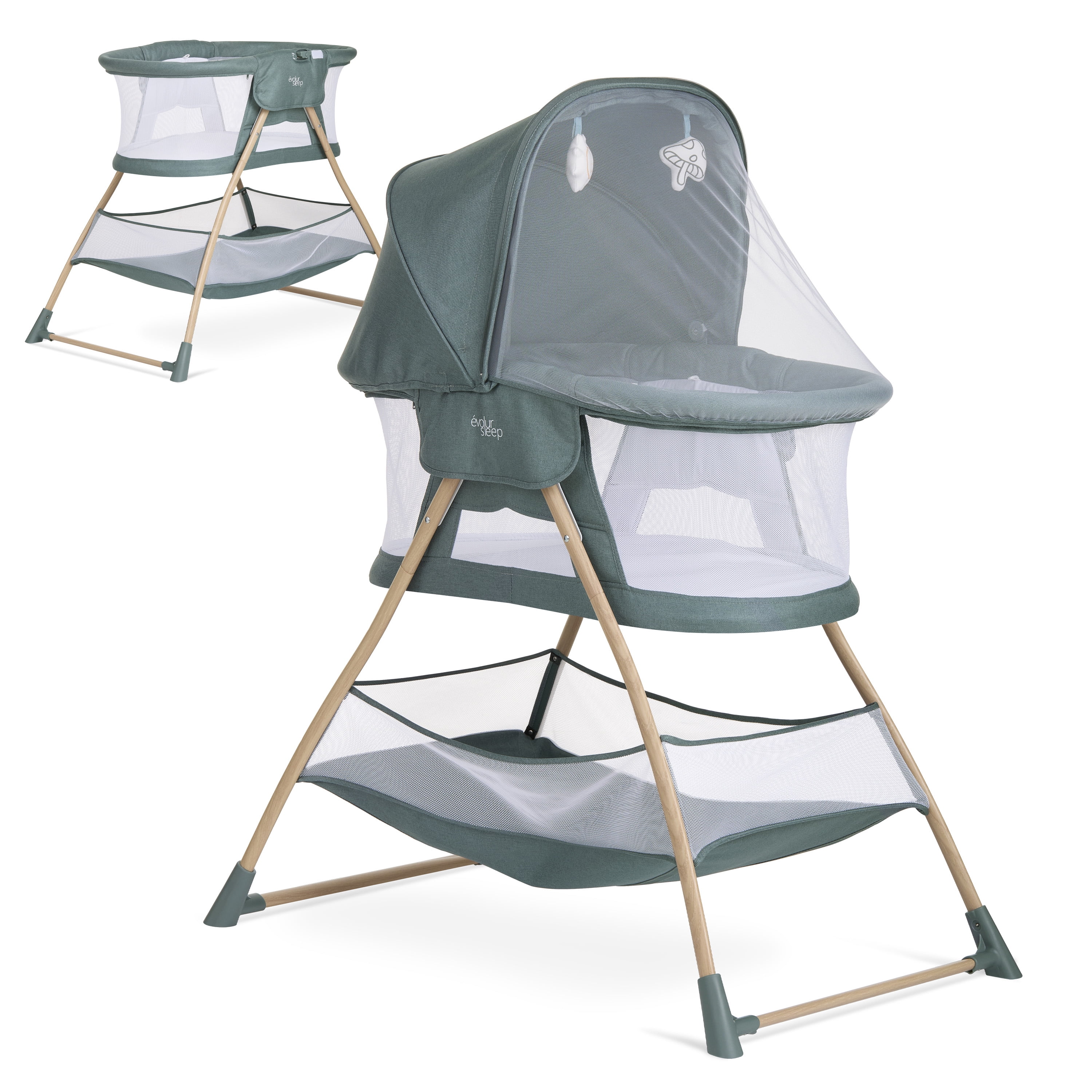 Berceau Evolur Cozy Dreamer, vert