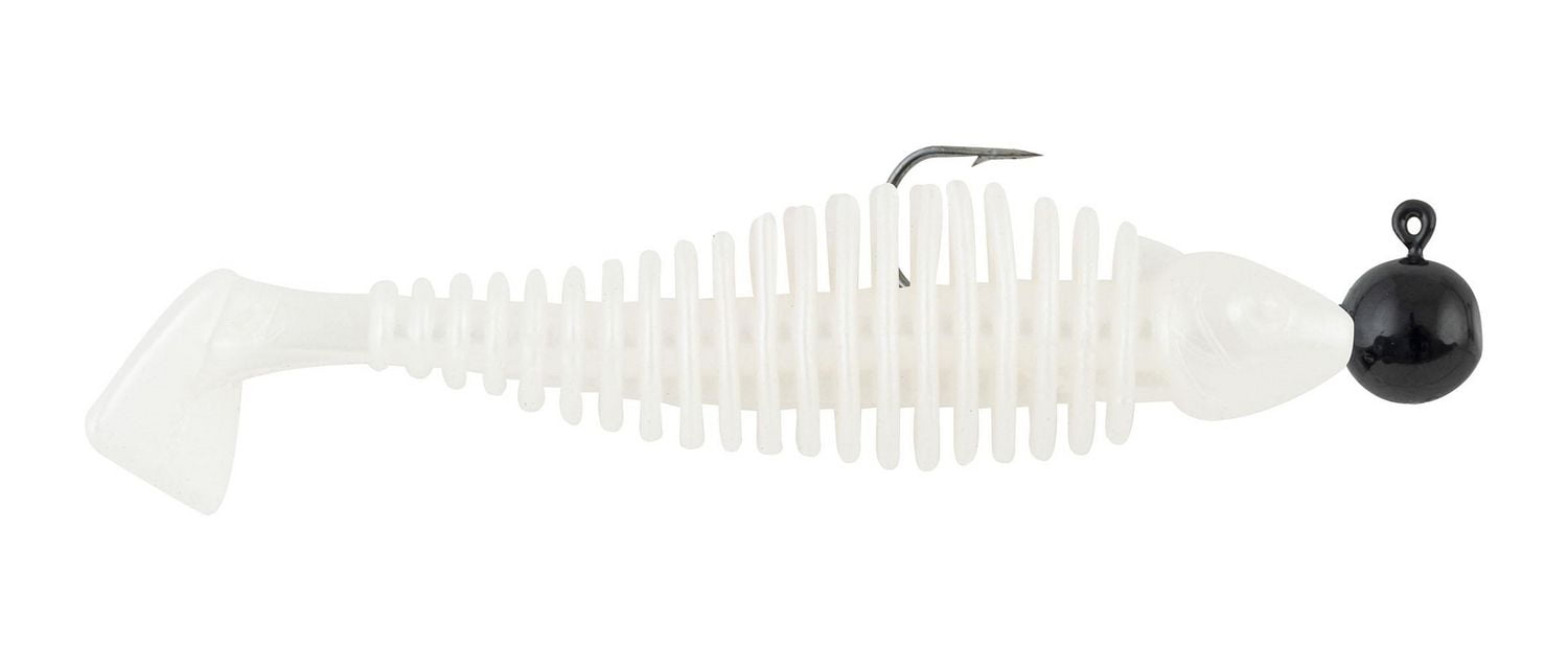 Matzuo GK3.5PRL3PK Gaikotsu Nageur pré-assemblé 3,5" 3Pk, 1/8ème oz Perle