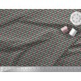 thumbnail image 3 of Soimoi Black Heavy Canvas Fabric Diamond Geometric Print Fabric by Yard 58 Inch Wide, 3 of 5