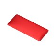 thumbnail image 1 of Unique Bargains 2'x1' Metal Name Plate Anodized Aluminium Self Adhesive Sign Tag Red 20 Pack, 1 of 6