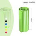thumbnail image 2 of Unique Bargains Battery Wrap, 100mm Flat 6.56ft PVC Heat Shrink Tube Wraps Green, 2 of 5