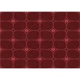 thumbnail image 1 of Ahgly Company Tapis de Zone Rectangulaire Transitionnel Rouge Bordeaux pour Intérieur, Lavable à la Machine, 6 Pieds x 9 Pieds, 1 of 7